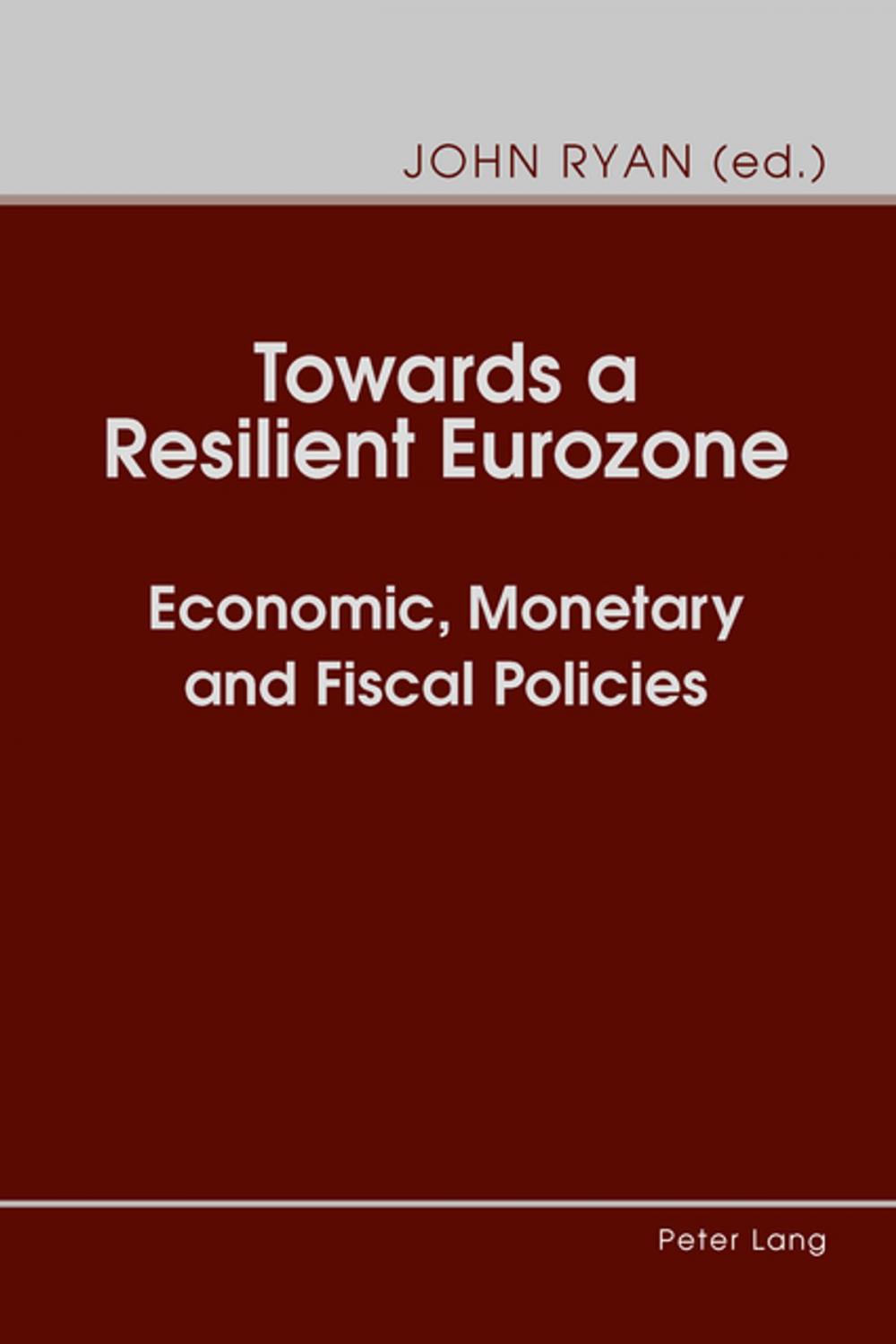 Big bigCover of Towards a Resilient Eurozone