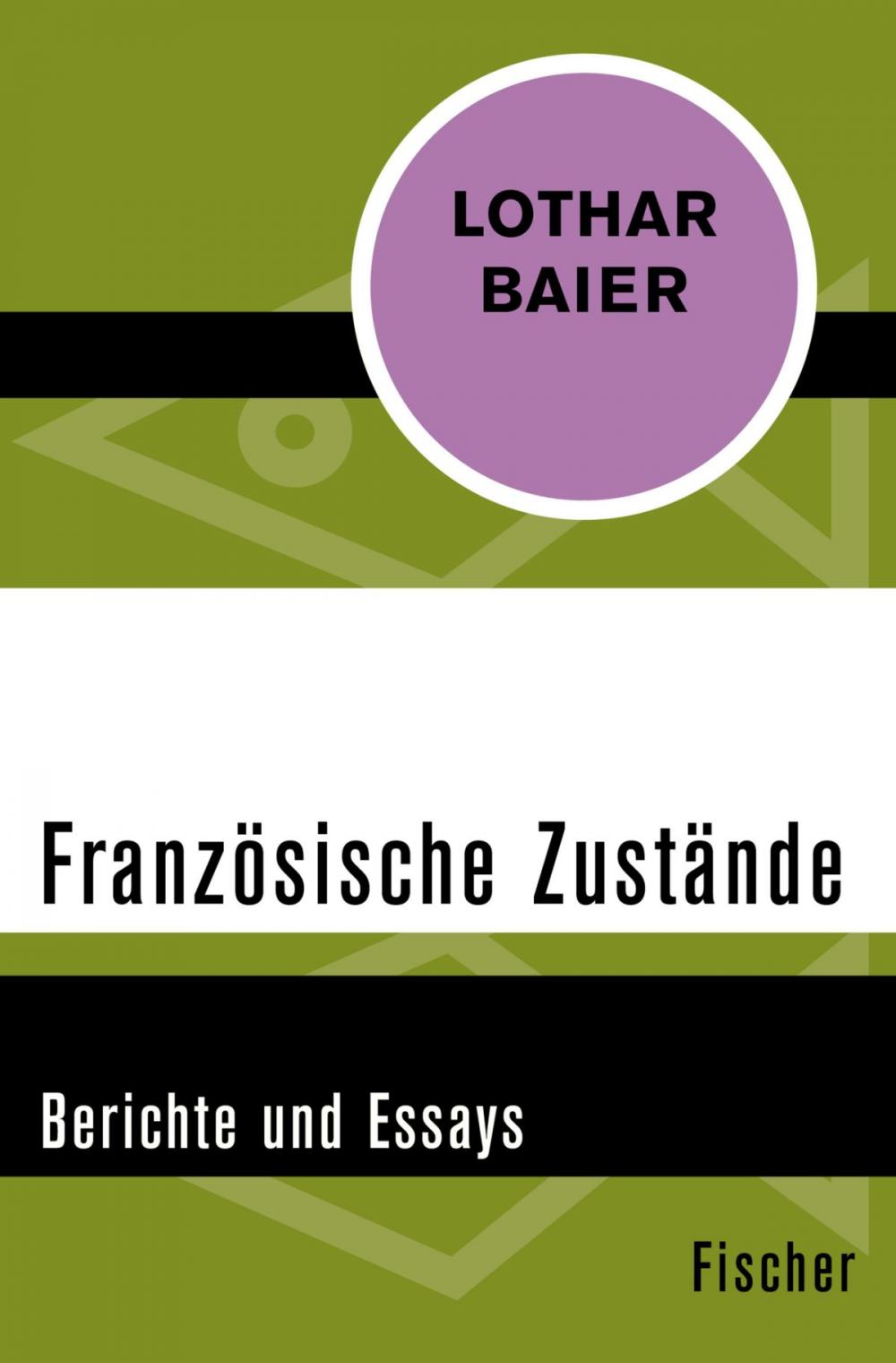 Big bigCover of Französische Zustände