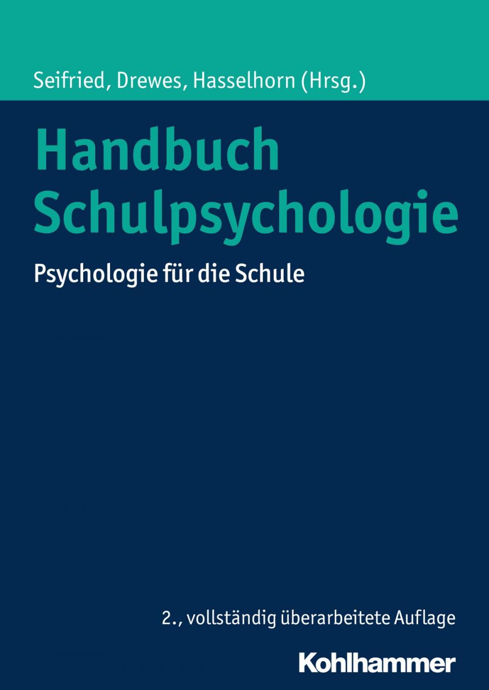 Big bigCover of Handbuch Schulpsychologie