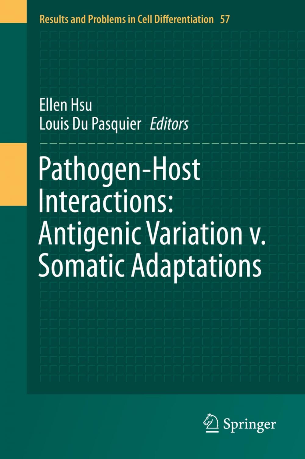 Big bigCover of Pathogen-Host Interactions: Antigenic Variation v. Somatic Adaptations