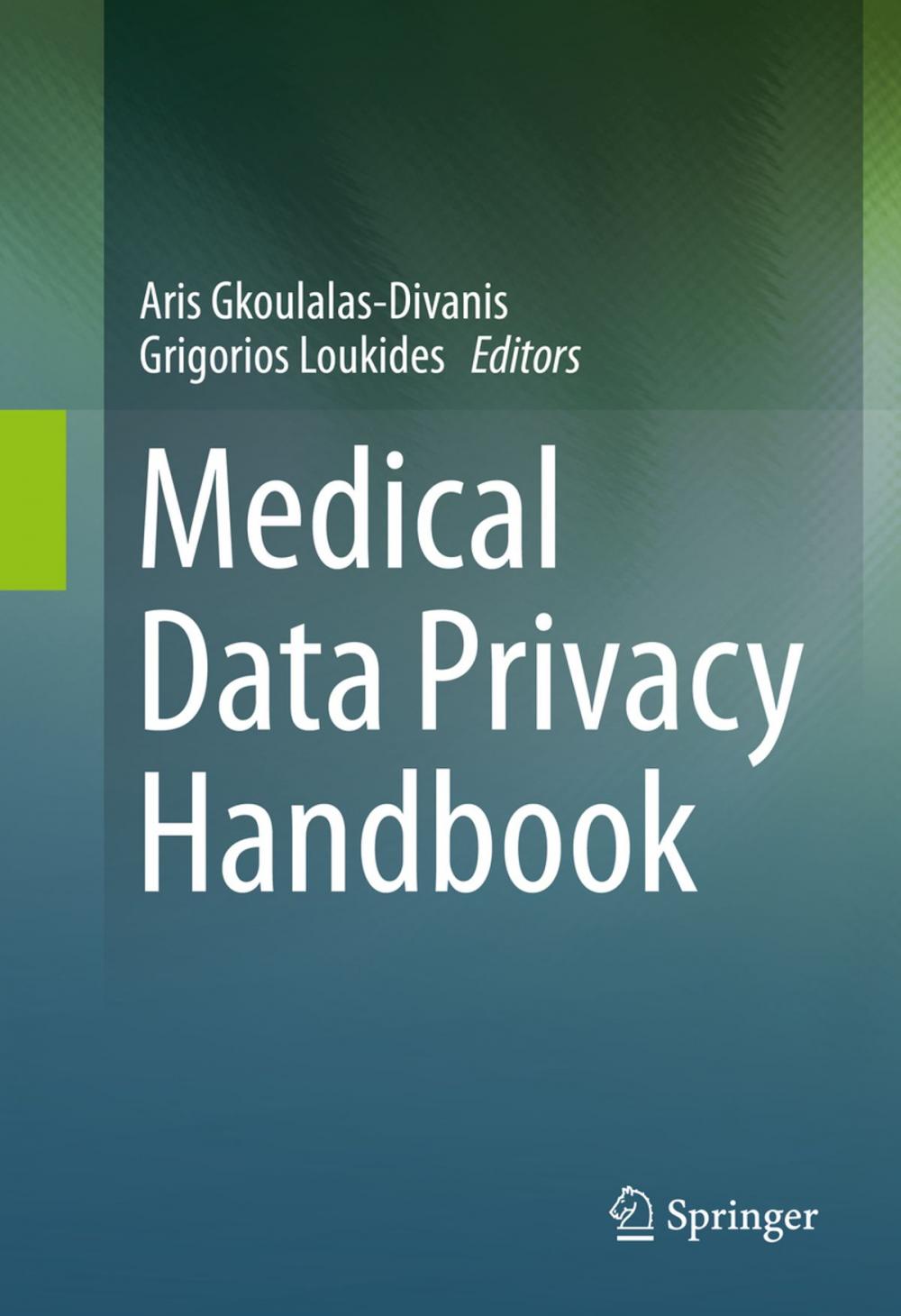 Big bigCover of Medical Data Privacy Handbook