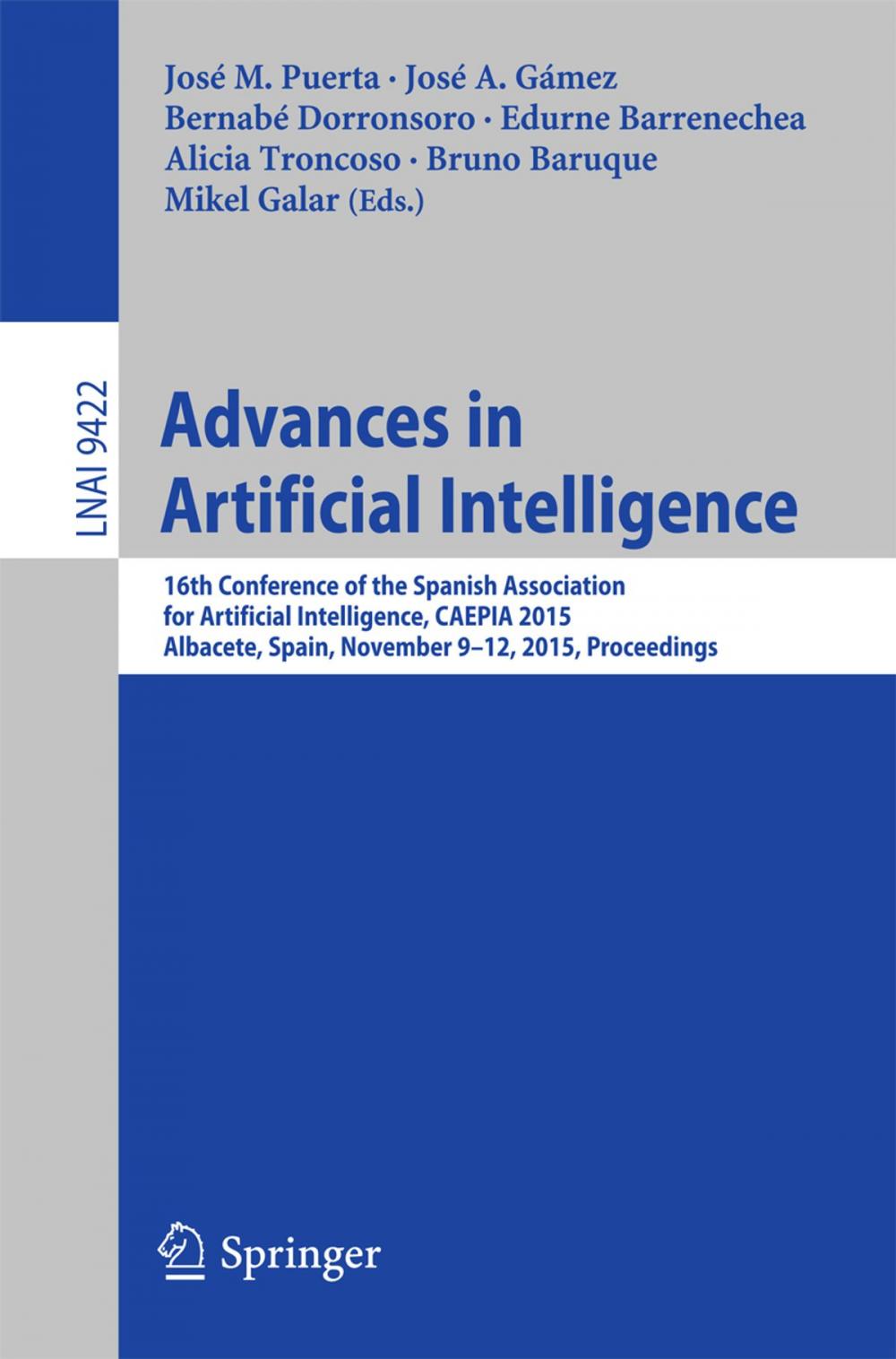 Big bigCover of Advances in Artificial Intelligence