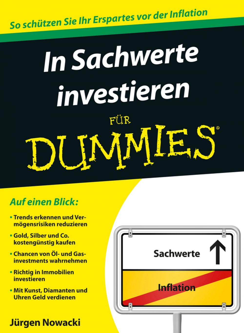 Big bigCover of In Sachwerte investieren für Dummies