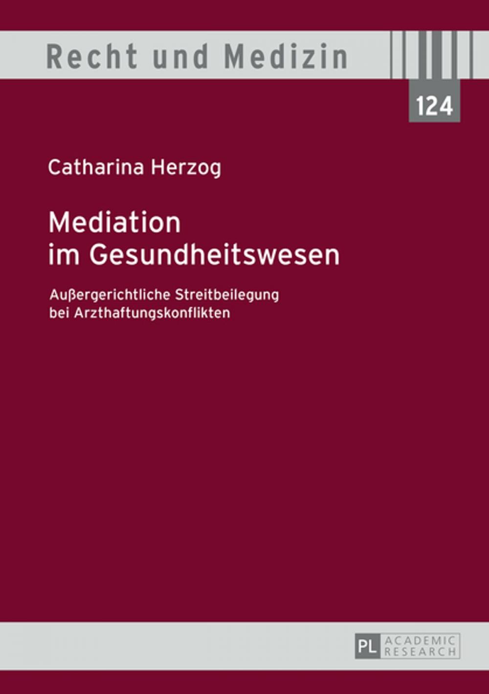 Big bigCover of Mediation im Gesundheitswesen