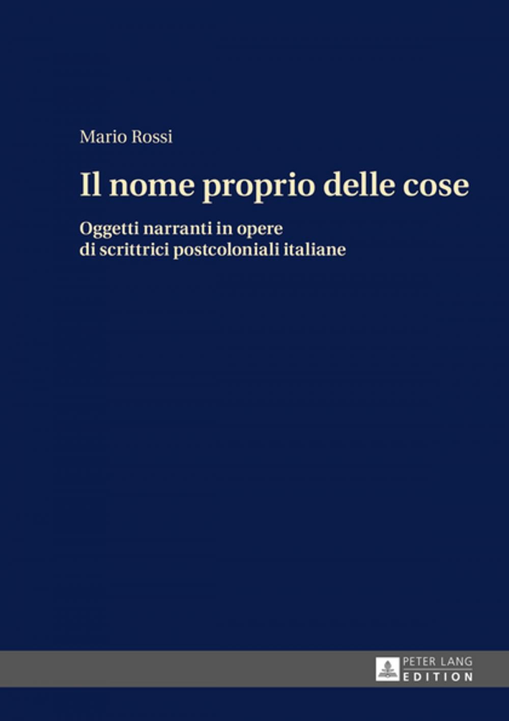 Big bigCover of Il nome proprio delle cose