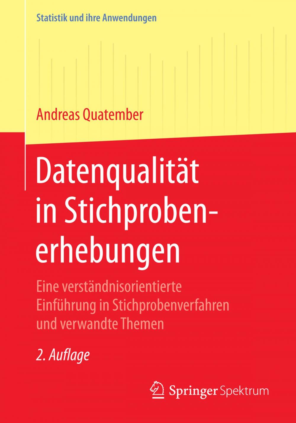 Big bigCover of Datenqualität in Stichprobenerhebungen