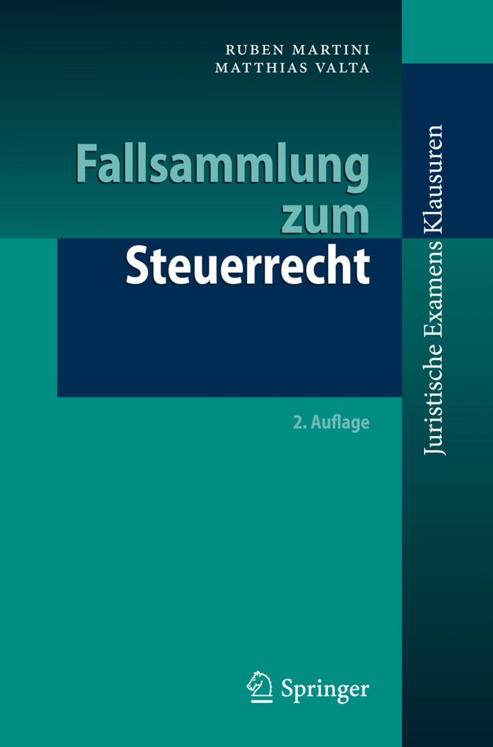 Big bigCover of Fallsammlung zum Steuerrecht