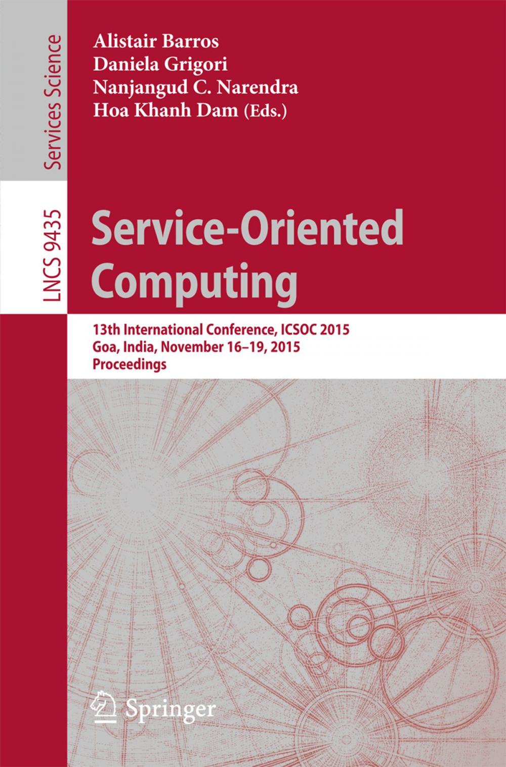 Big bigCover of Service-Oriented Computing