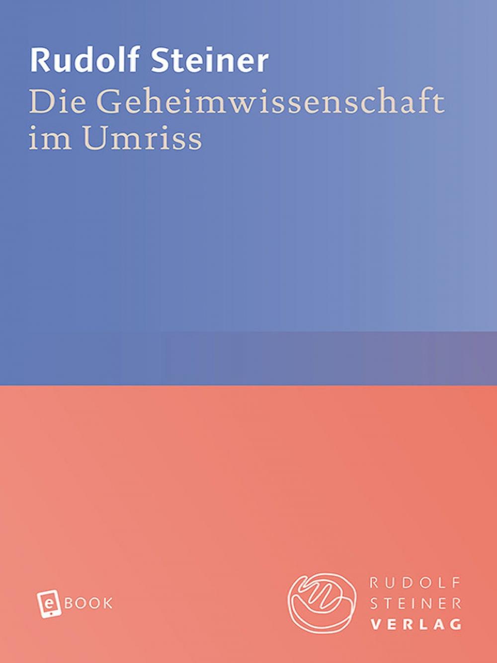 Big bigCover of Die Geheimwissenschaft im Umriss