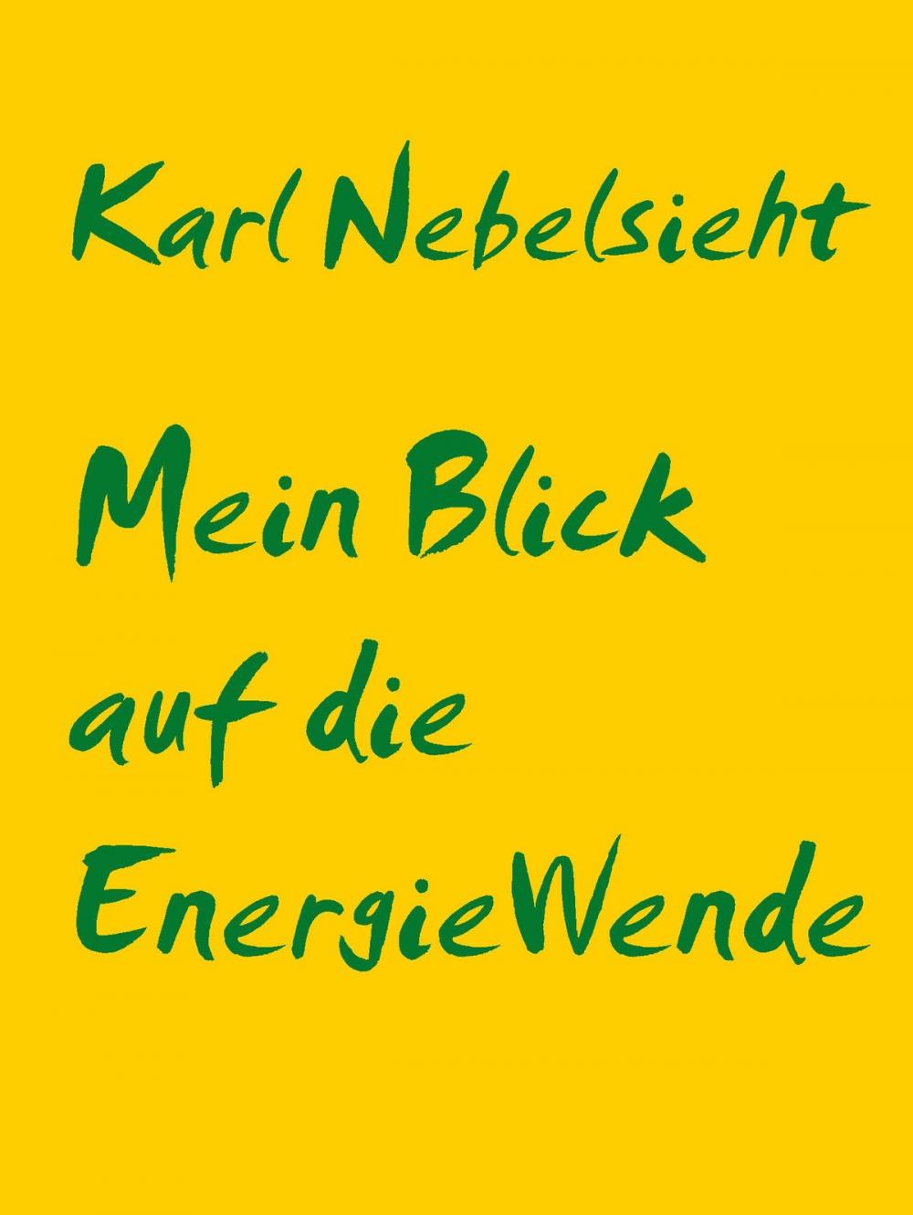 Big bigCover of Die EnergieWende