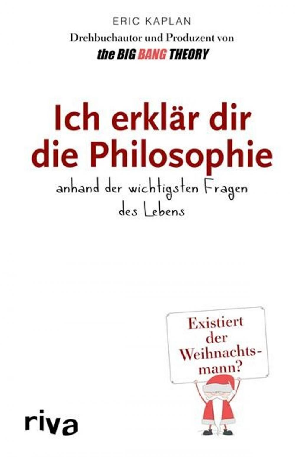 Big bigCover of Ich erklär dir die Philosophie