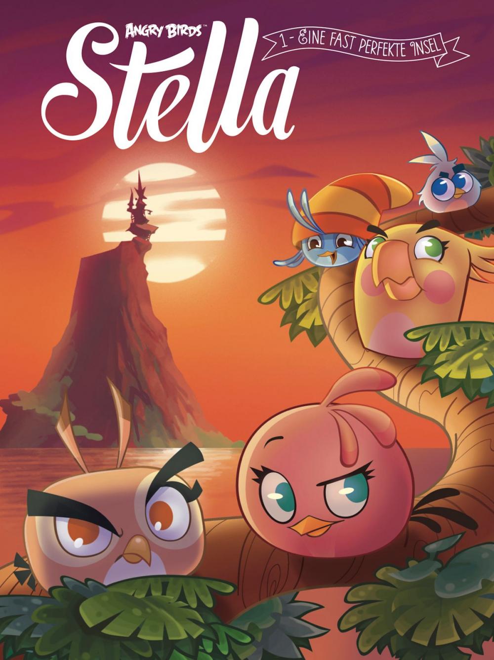 Big bigCover of Angry Birds - Stella 1: Eine fast perfekte Insel