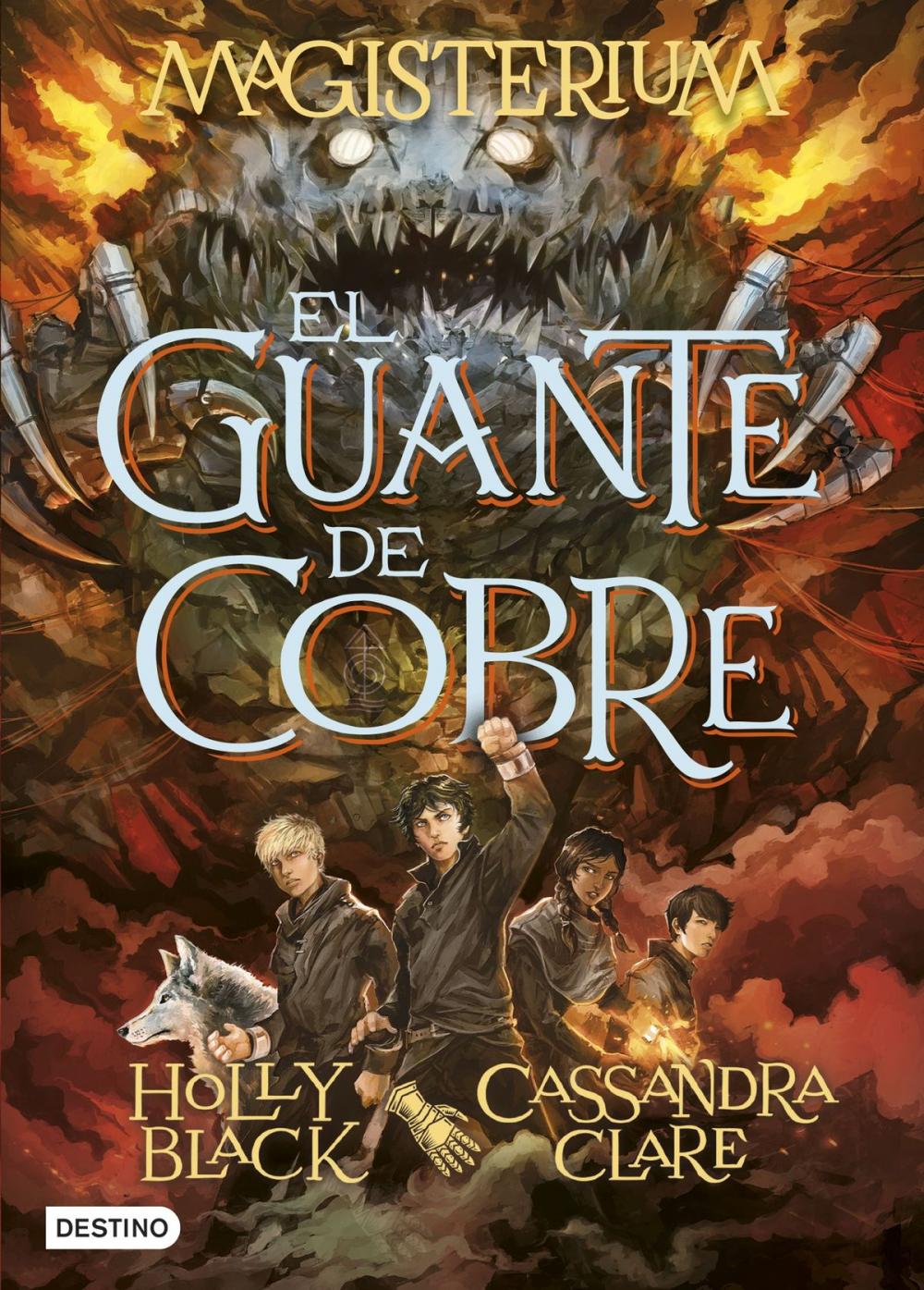 Big bigCover of Magisterium. El guante de cobre