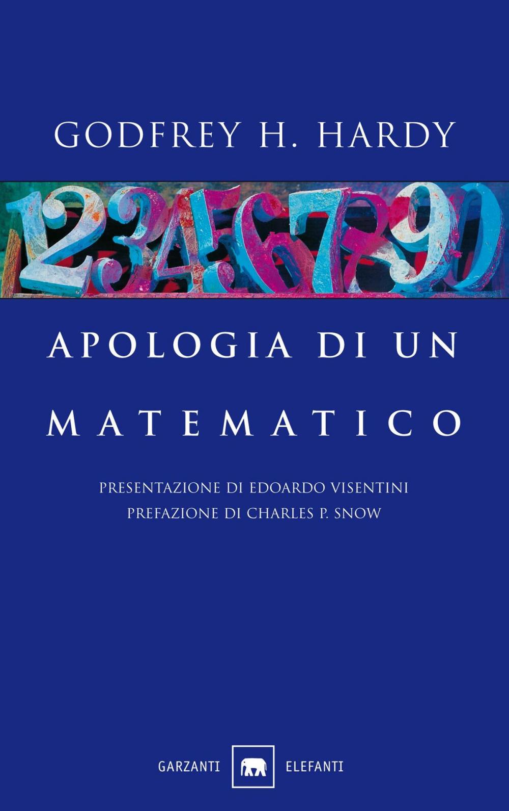 Big bigCover of Apologia di un matematico