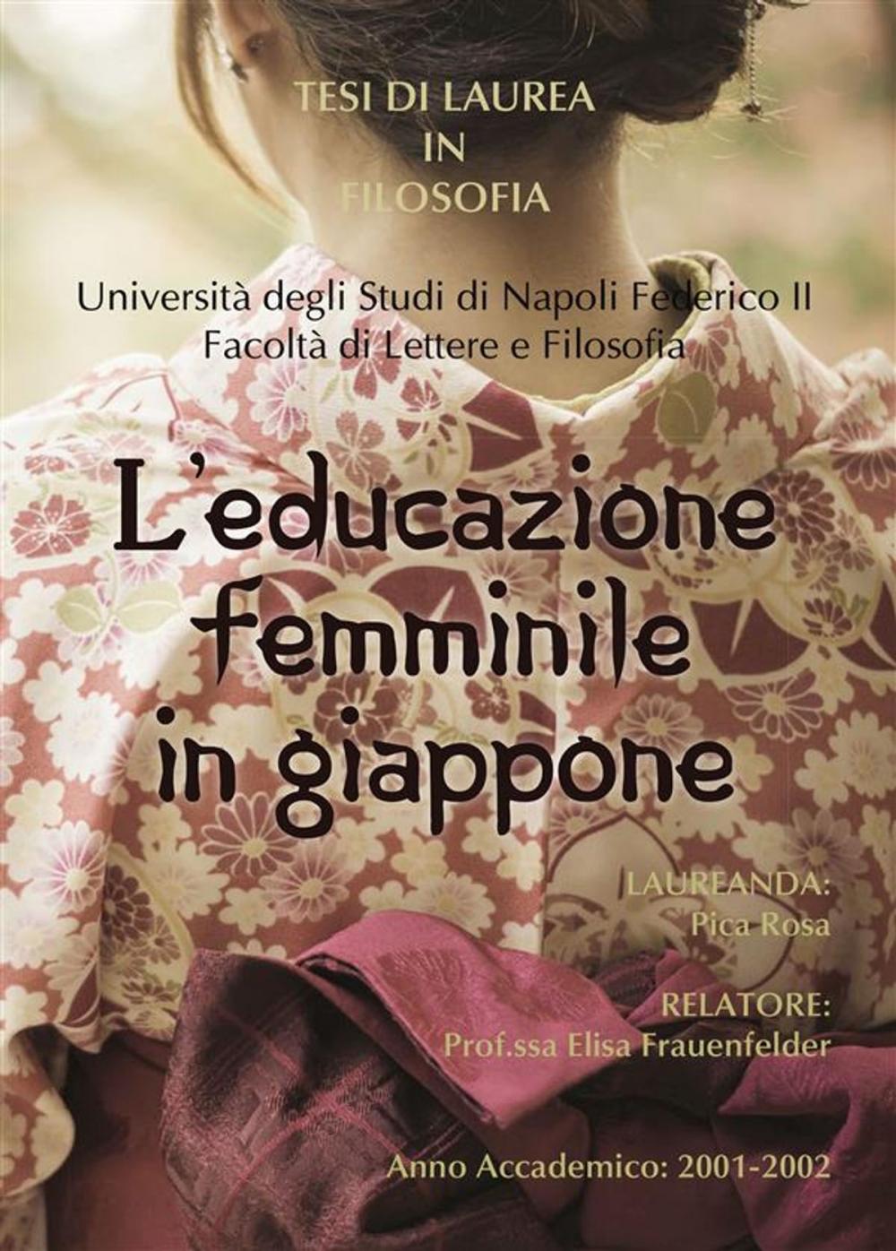 Big bigCover of L'educazione femminile in Giappone