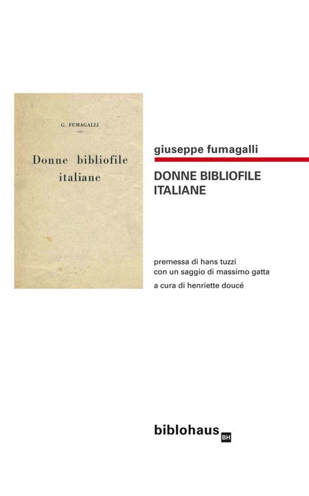 Big bigCover of Donne Bibliofile Italiane