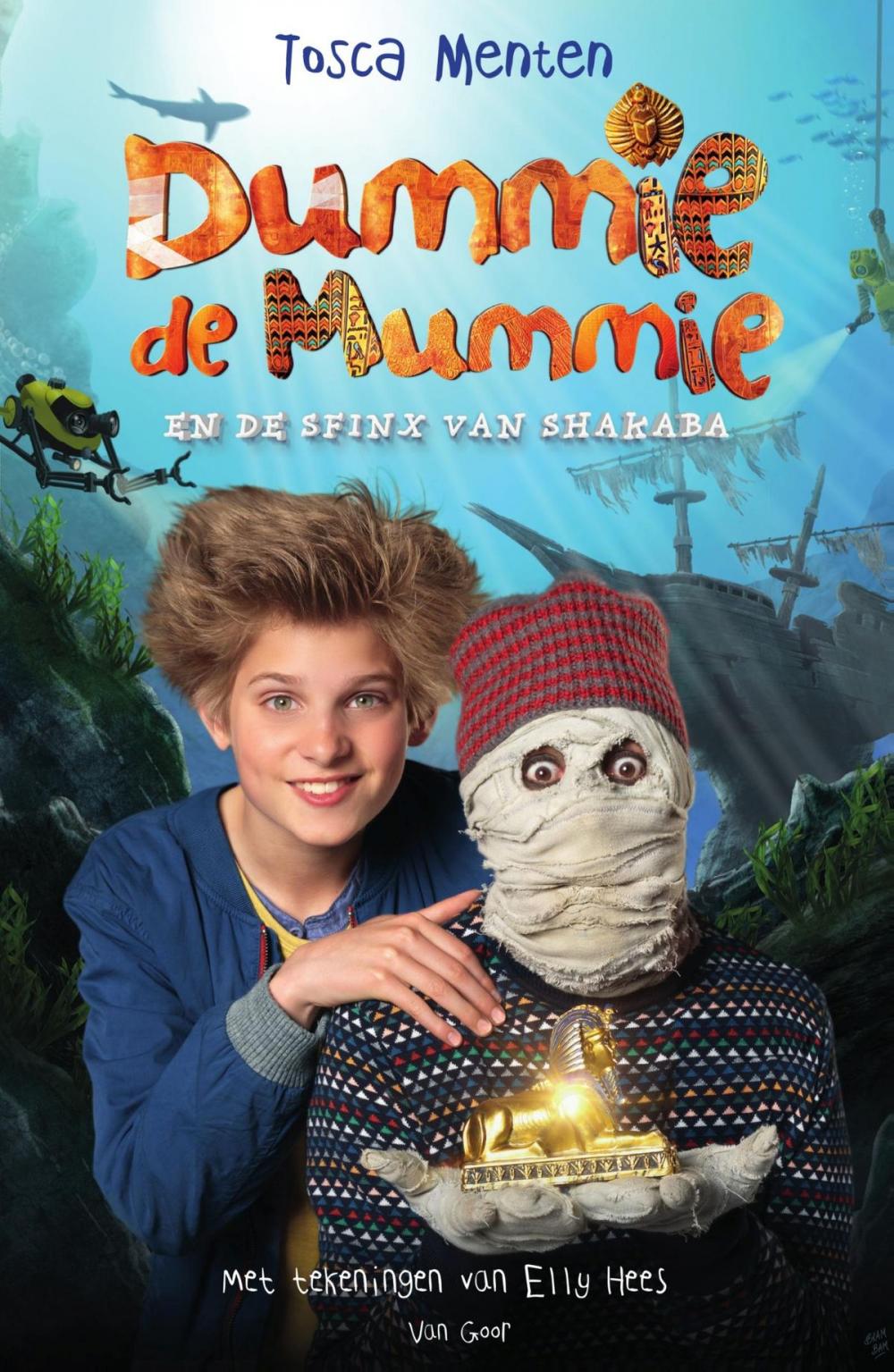 Big bigCover of Dummie de mummie en de sfinx van Shakaba