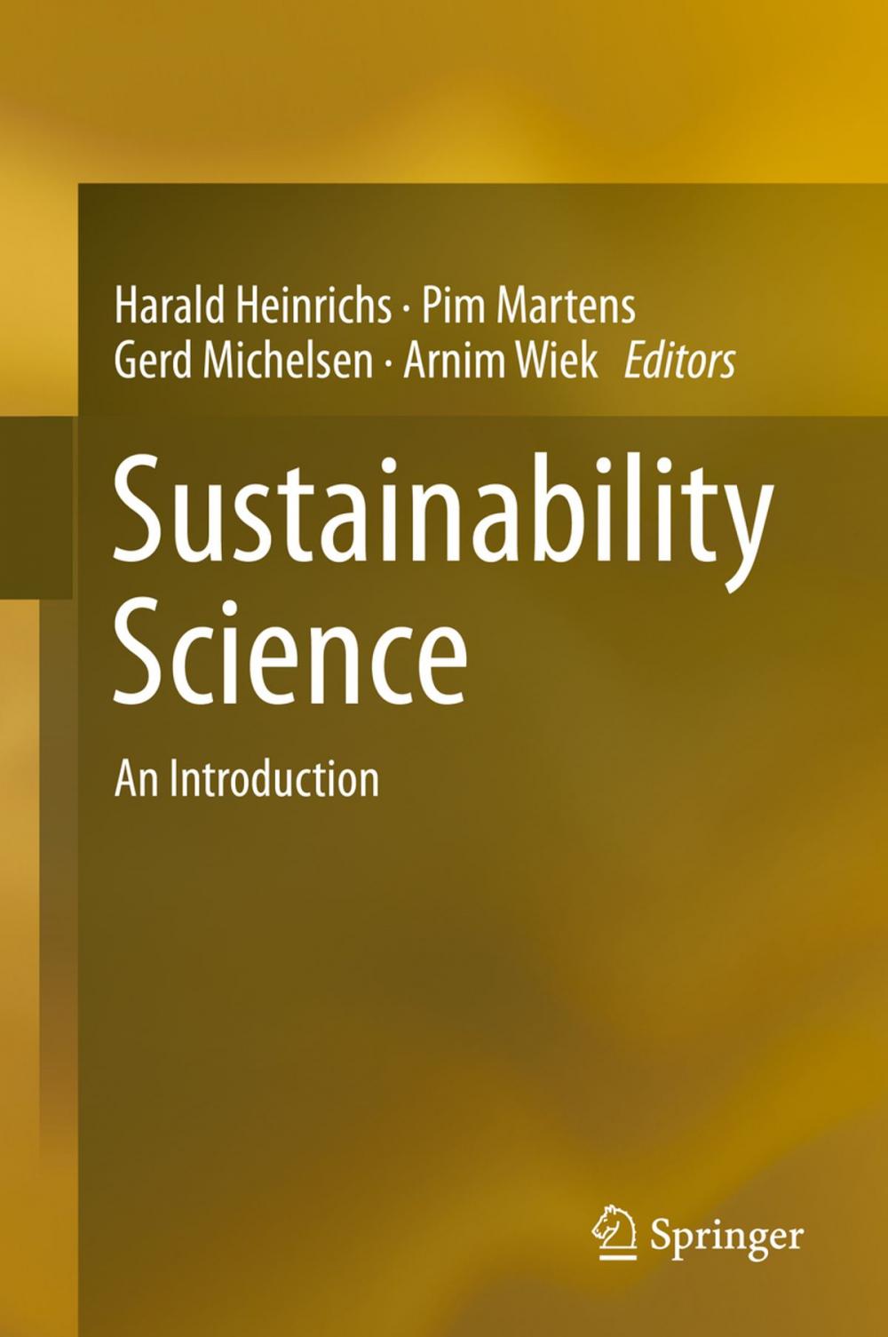 Big bigCover of Sustainability Science