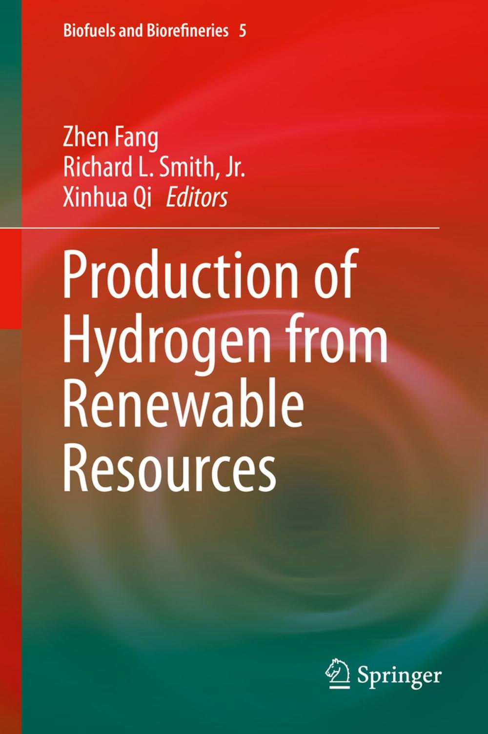 Big bigCover of Production of Hydrogen from Renewable Resources