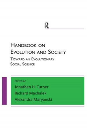 Book cover of Handbook on Evolution and Society