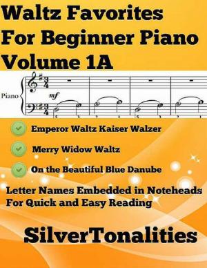 Book cover of Waltz Favorites for Beginner Piano Volume 1 A