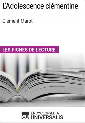 Cover of the book L'Adolescence clémentine de Clément Marot by Auguste Barbier