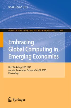 Cover of the book Embracing Global Computing in Emerging Economies by John Harper