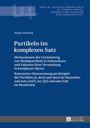 Cover of the book Partikeln im komplexen Satz by Julia Schlichting