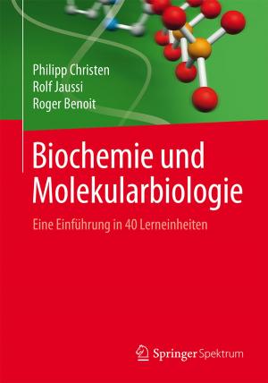 Cover of the book Biochemie und Molekularbiologie by Bernd Bilitewski, Georg Härdtle, Klaus Marek