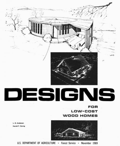 Cover of the book Designs for Low Cost Wood Homes by US Department of Agriculture, Gumption Corp., Gumption Corp.