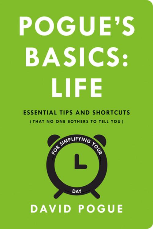 Cover of the book Pogue's Basics: Life by David Pogue, Flatiron Books