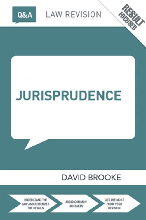 Cover of the book Q&A Jurisprudence by David Brooke, Taylor and Francis