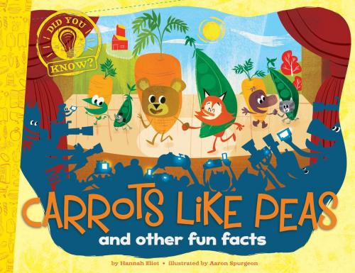 Cover of the book Carrots Like Peas by Hannah Eliot, Little Simon