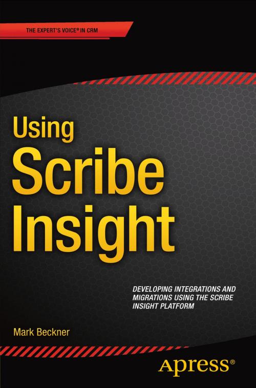 Cover of the book Using Scribe Insight by Mark Beckner, Apress