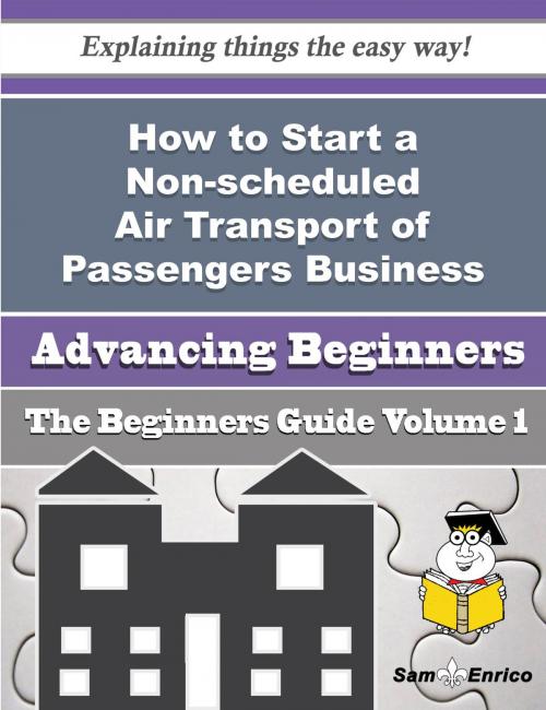 Cover of the book How to Start a Non-scheduled Air Transport of Passengers Business (Beginners Guide) by Rosalina Escalante, SamEnrico