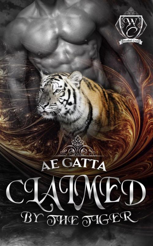 Cover of the book Claimed by the Tiger by AE Gatta, Woodland Creek, Allison Gatta