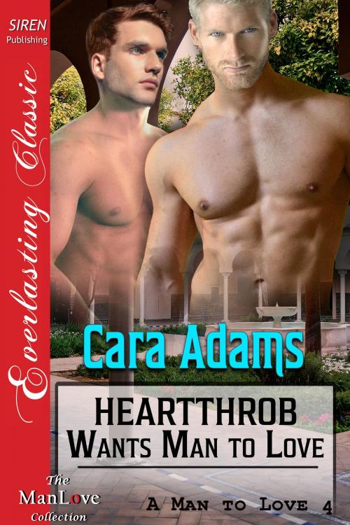 Cover of the book Heartthrob Wants Man to Love by Cara Adams, Siren-BookStrand