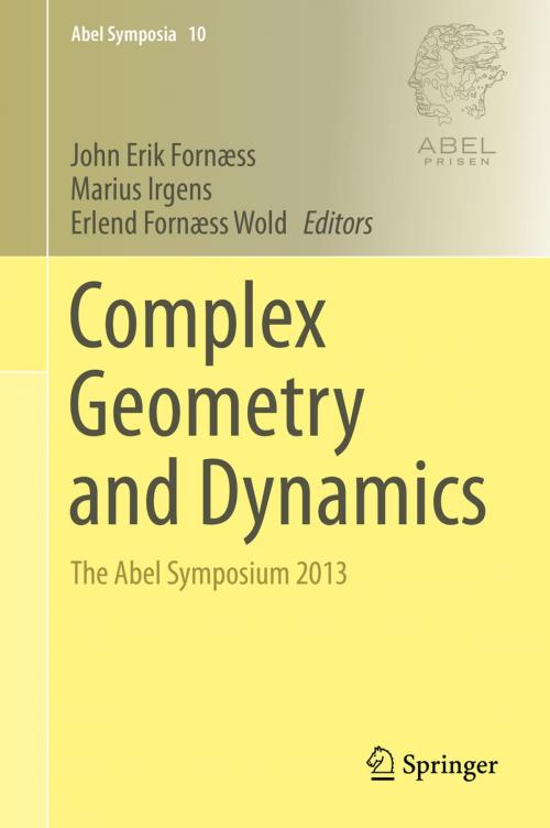 Cover of the book Complex Geometry and Dynamics by , Springer International Publishing