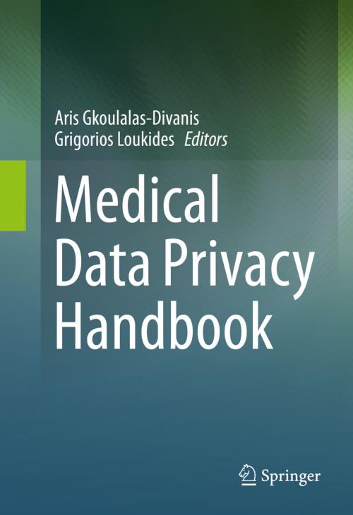 Cover of the book Medical Data Privacy Handbook by , Springer International Publishing