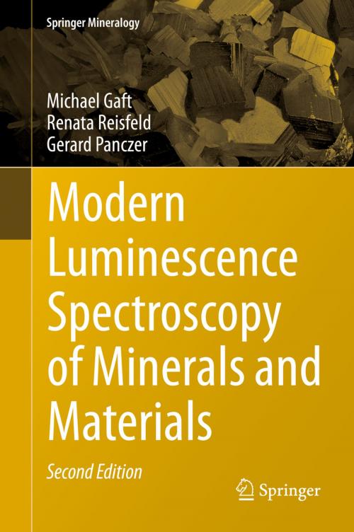 Cover of the book Modern Luminescence Spectroscopy of Minerals and Materials by Gerard Panczer, Renata Reisfeld, Michael Gaft, Springer International Publishing