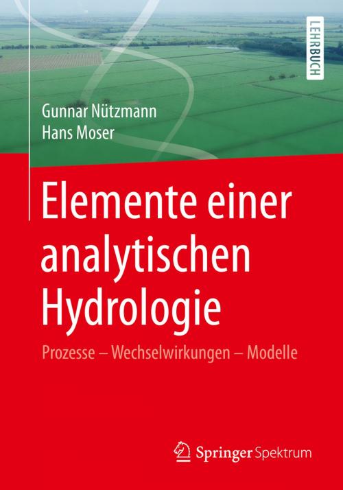Cover of the book Elemente einer analytischen Hydrologie by Gunnar Nützmann, Hans Moser, Springer Fachmedien Wiesbaden