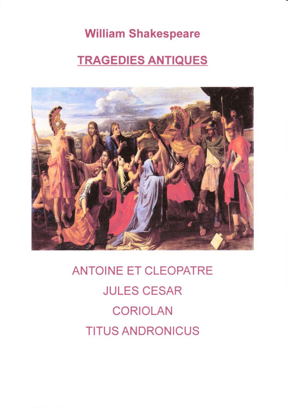 Big bigCover of TRAGEDIES ANTIQUES