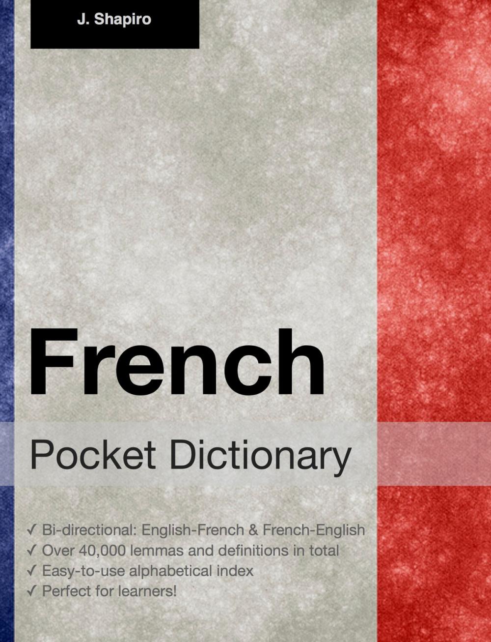 Big bigCover of French Pocket Dictionary