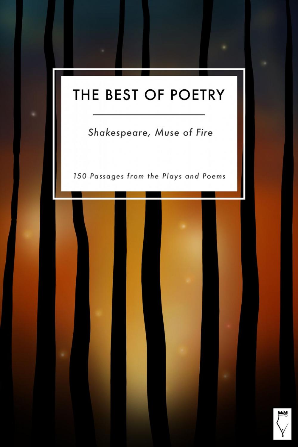 Big bigCover of The Best of Poetry — Shakespeare Muse of Fire