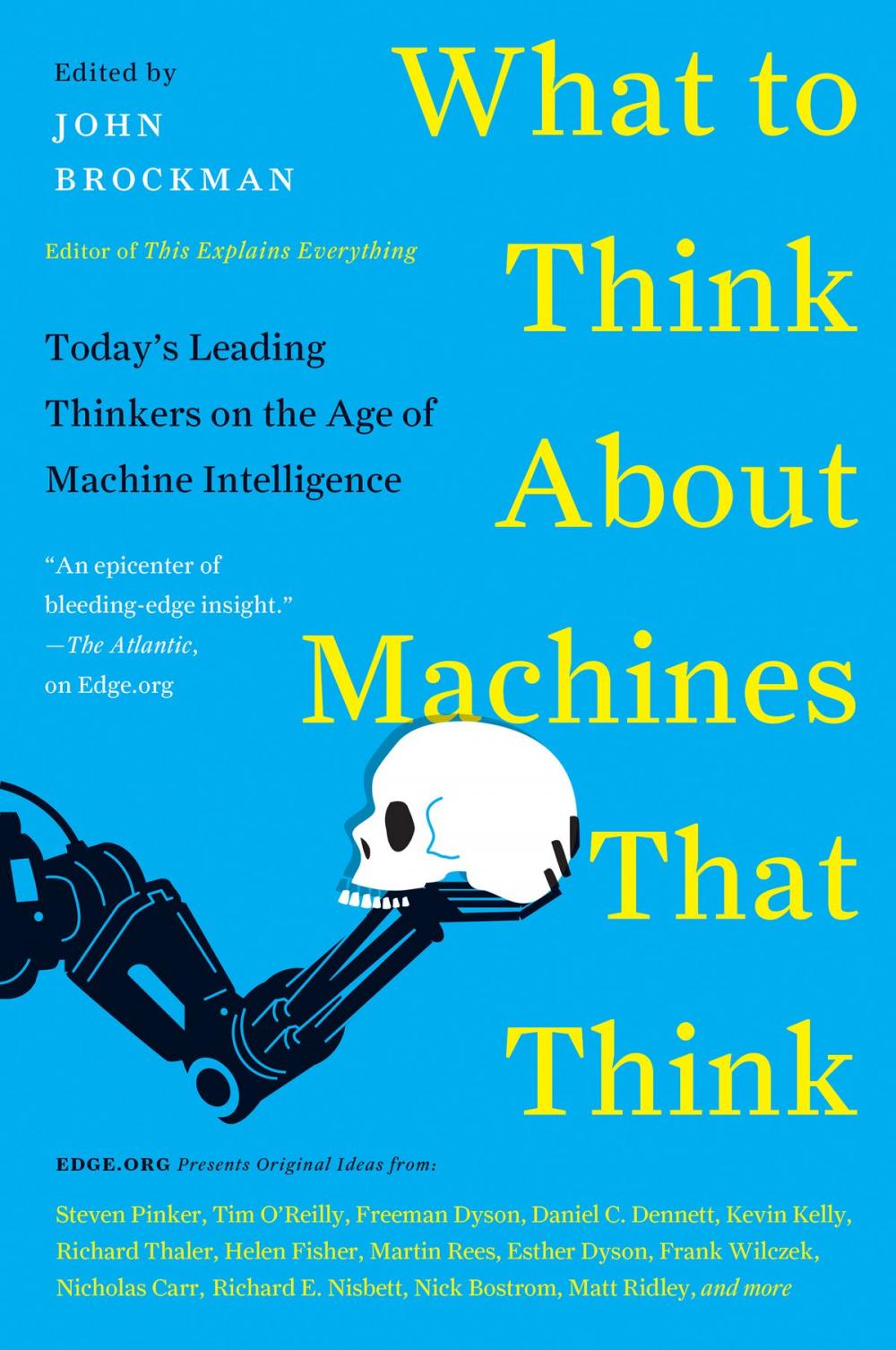 Big bigCover of What to Think About Machines That Think