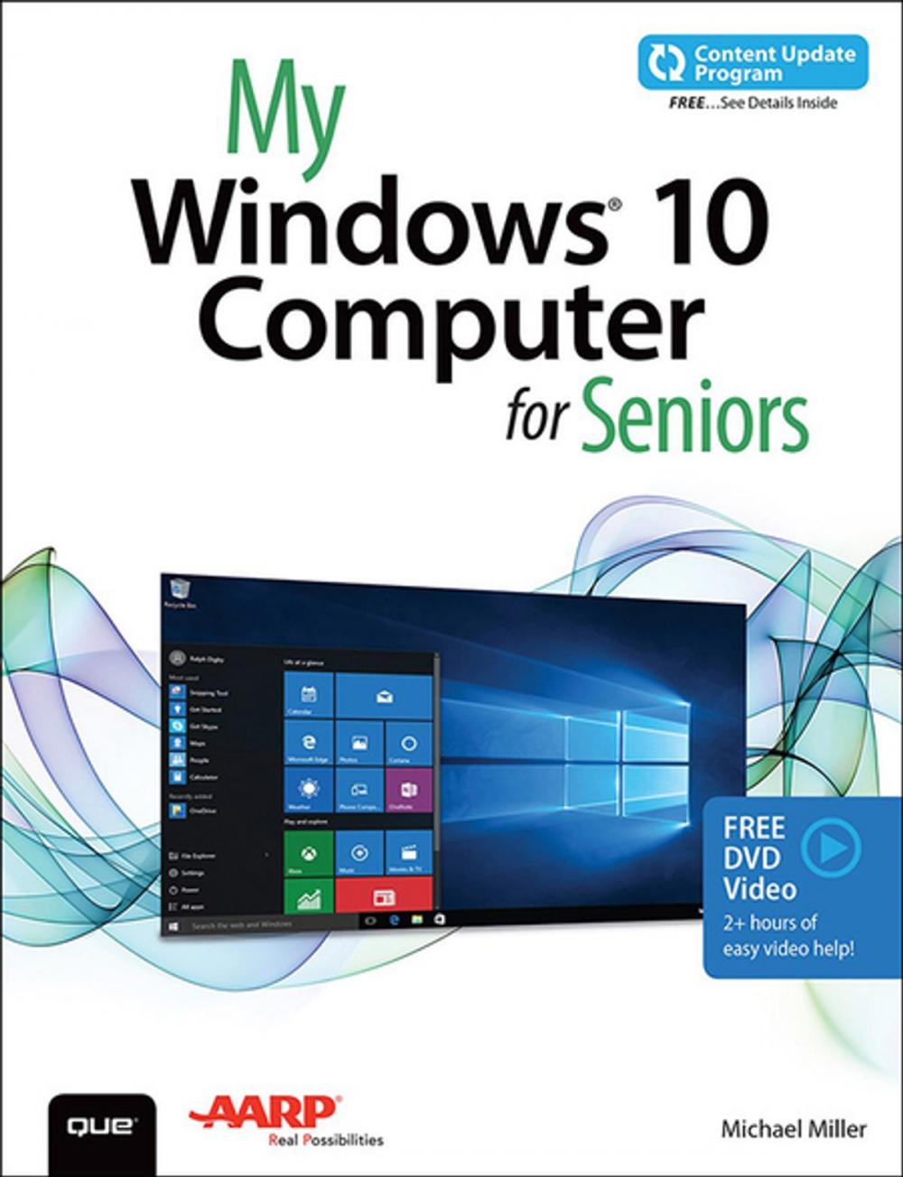 Big bigCover of My Windows 10 Computer for Seniors (includes Video and Content Update Program)