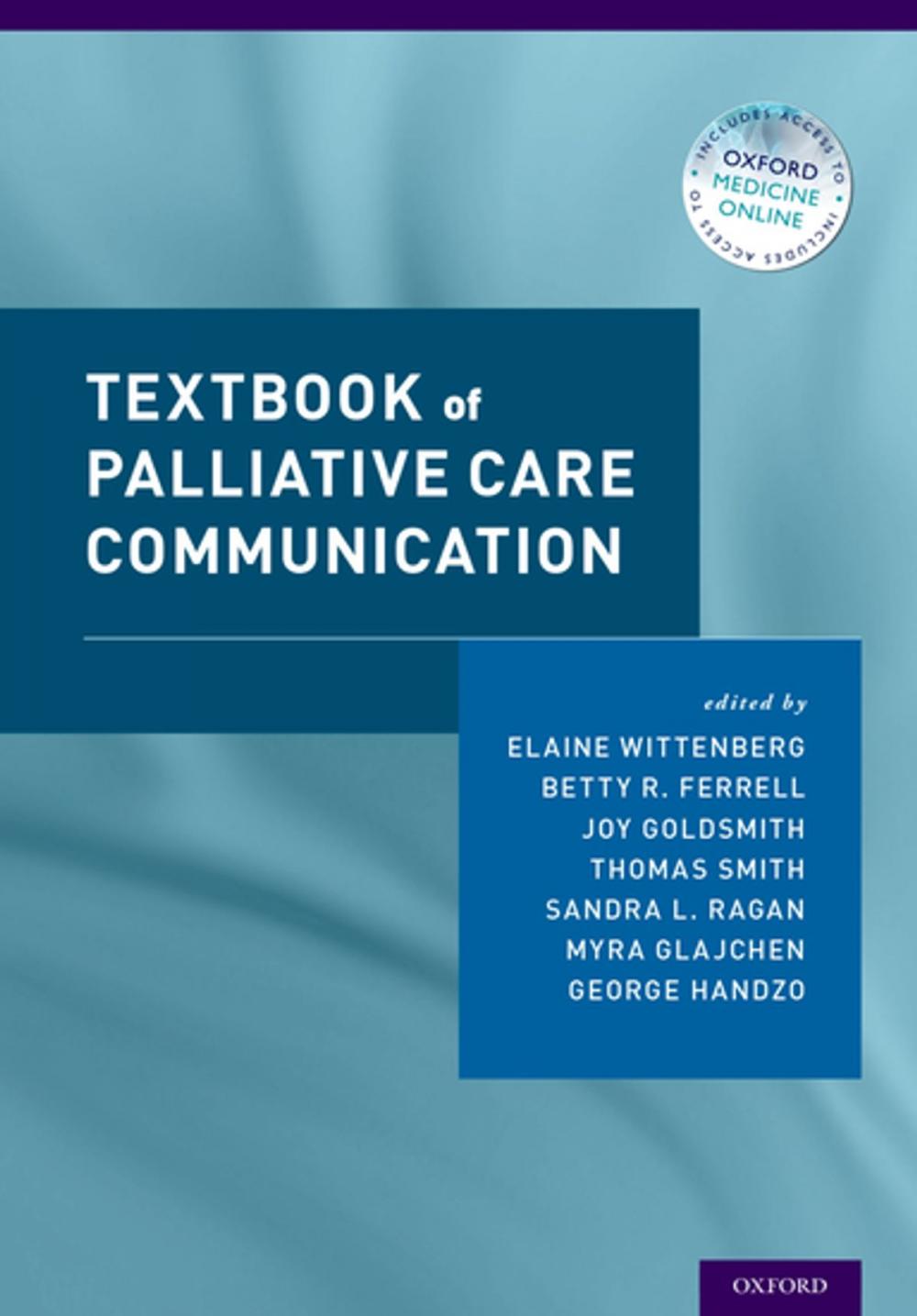 Big bigCover of Textbook of Palliative Care Communication