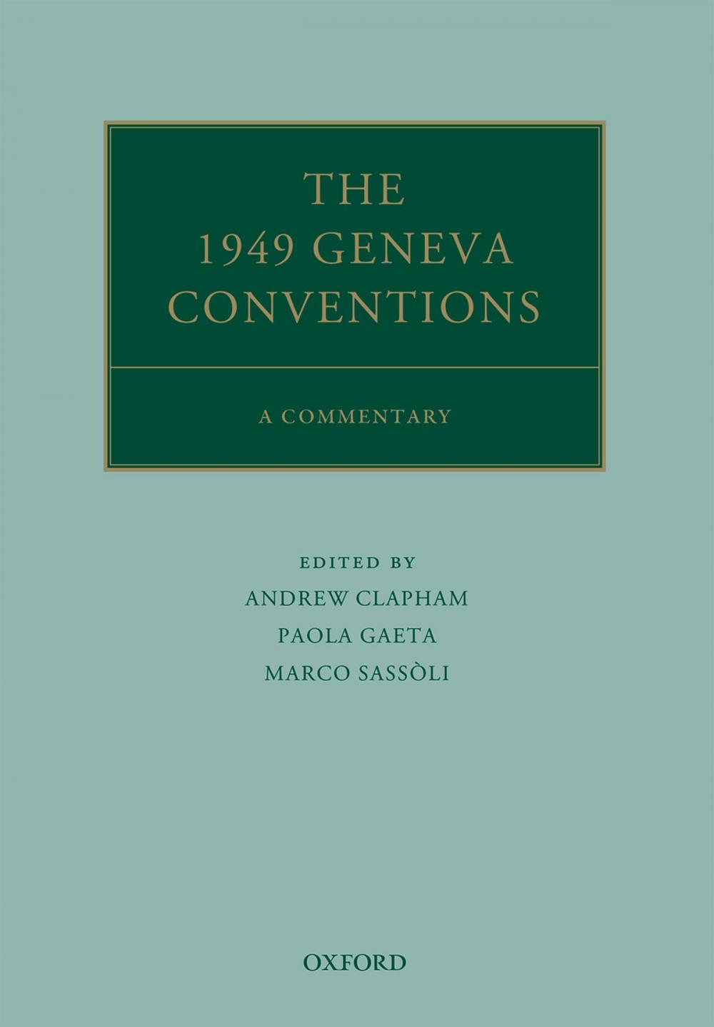 Big bigCover of The 1949 Geneva Conventions