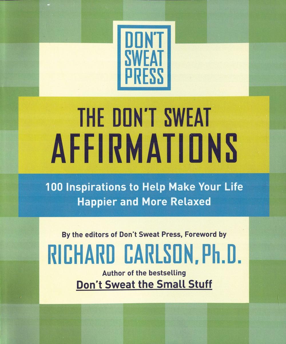 Big bigCover of The Don't Sweat Affirmations