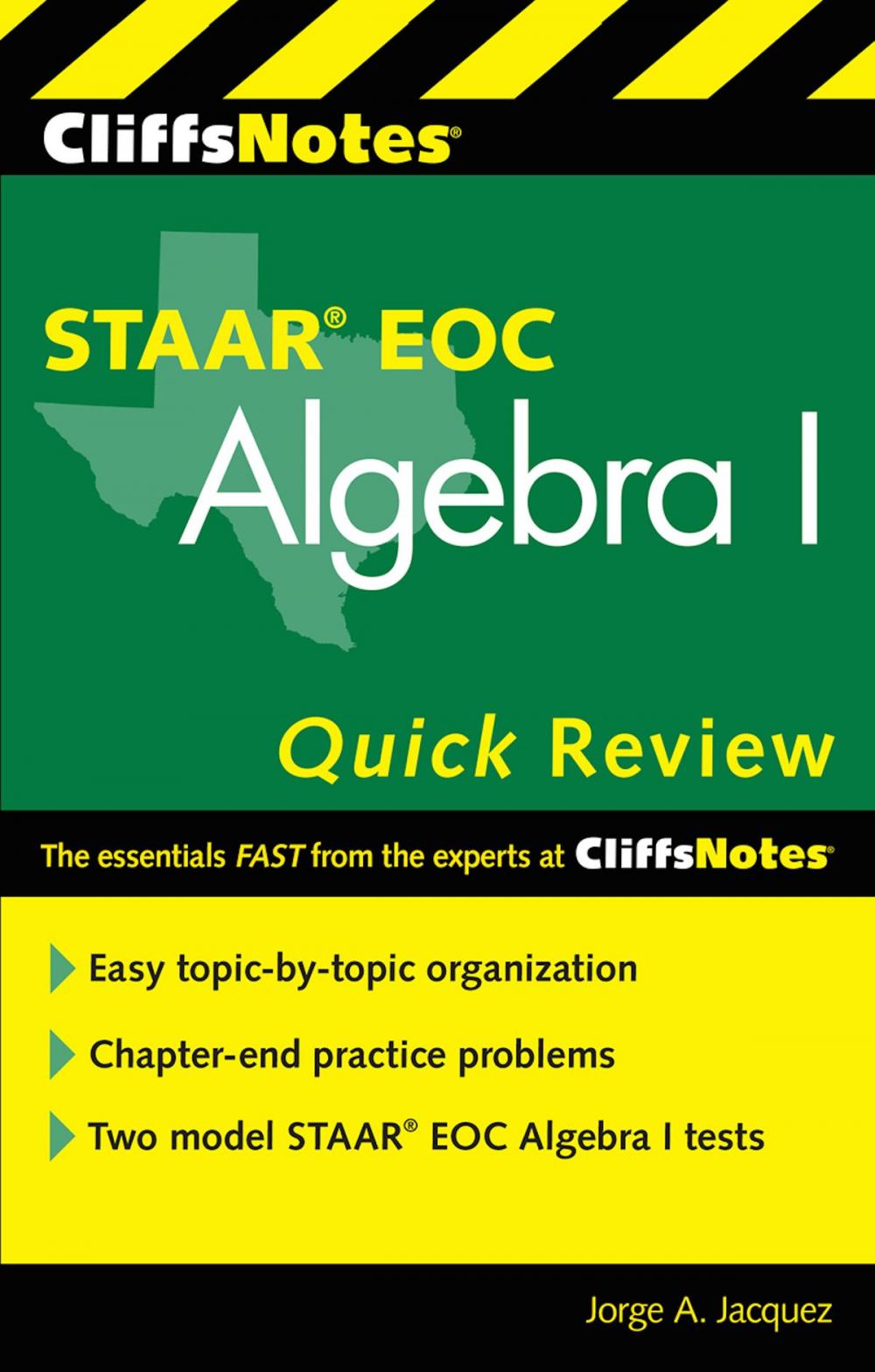 Big bigCover of CliffsNotes STAAR EOC Algebra I Quick Review